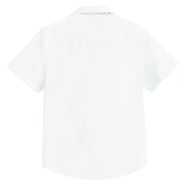 Cool Club, Set pentru baieti, Camasa cu maneca scurta, Pantaloni din textil, Bretele, mix