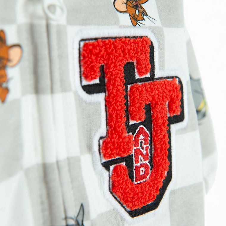 Cool Club, Set pentru baieti, Tricou, Bluza cu fermoar, Pantaloni trening, mix, imprimeu Tom & Jerry