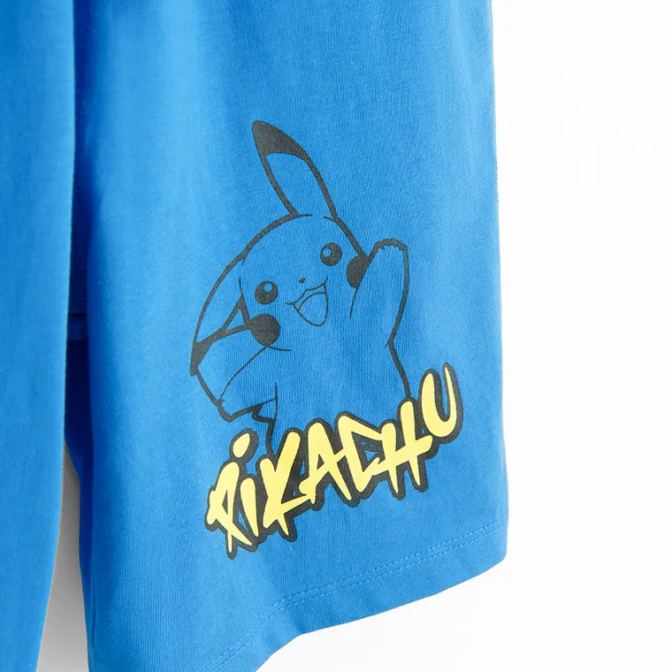 Cool Club, Set pentru baieti, Tricou, Pantaloni scurti, mix, imprimeu Pokemon