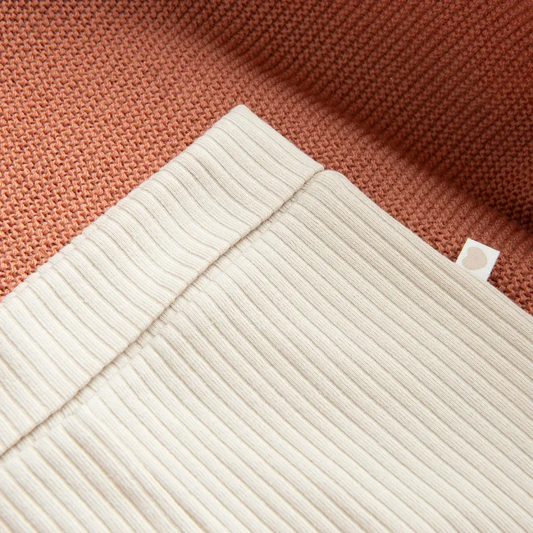 Cool Club, Set pentru bebelusi, Body cu maneca lunga, Pantaloni cu botosei, Caciula, din tricot striat, mix