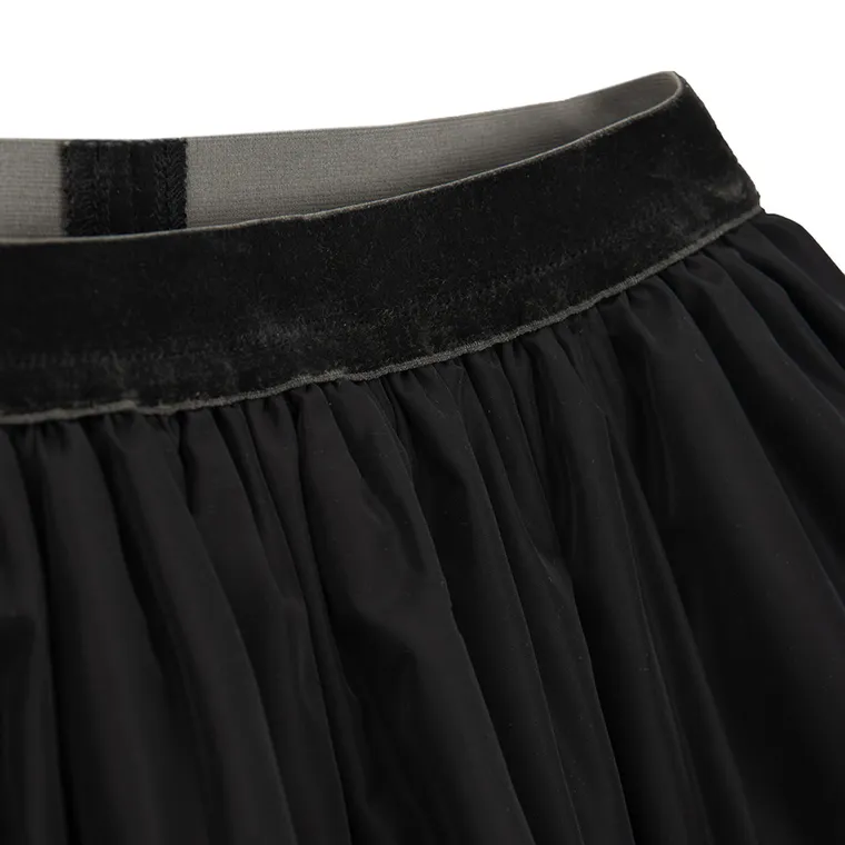 Cool Club, Set pentru fete, Bluza cu maneca lunga, din tricot striat, Fusta, mix