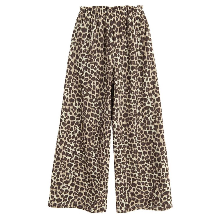 Cool Club, Set pentru fete, Bluza fara maneci, Pantaloni din textil, wide, mix