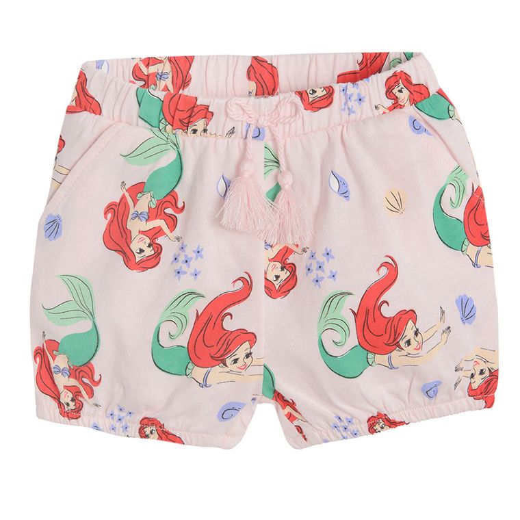 Cool Club, Set pentru fete, Bluza fara maneci, Pantaloni scurti, roz, imprimeu Disney Princess