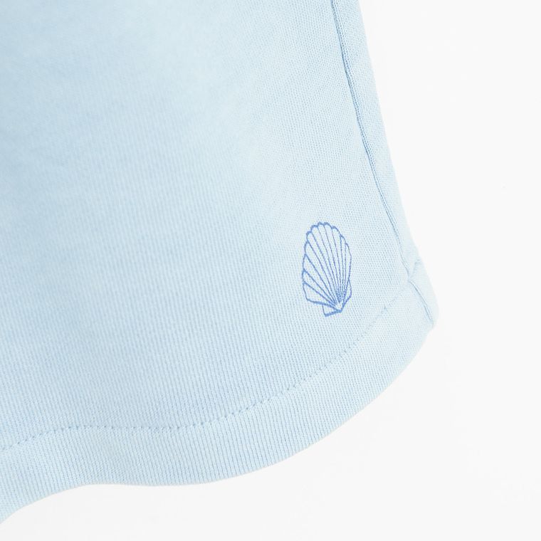 Cool Club, Set pentru fete, Bluza, Pantaloni scurti, albastru