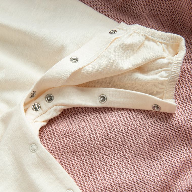 Cool Club, Set pentru fete, Body cu maneca lunga, Salopeta fara botosei, mix, imprimeu Winnie the Pooh