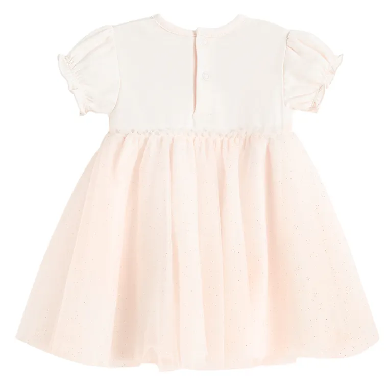 Cool Club, Set pentru fete, Body-rochie cu maneca scurta, Bolero, roz