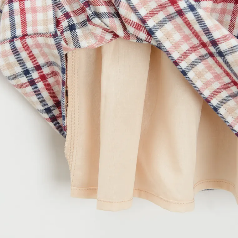 Cool Club, Set pentru fete, Rochie cu maneca lunga pentru fete, Vesta, Dresuri, mix