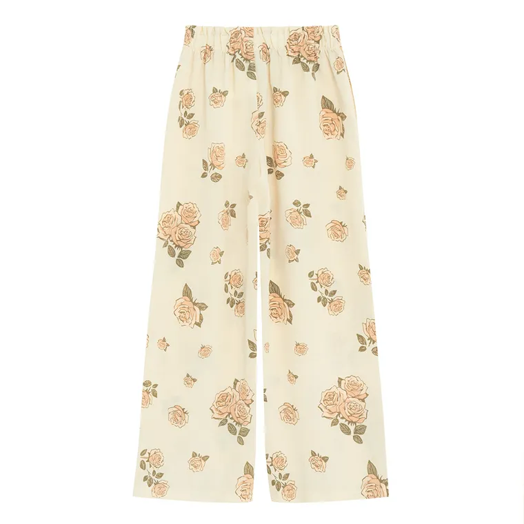 Cool Club, Set pentru fete, Top, Pantaloni din textil, wide, bej