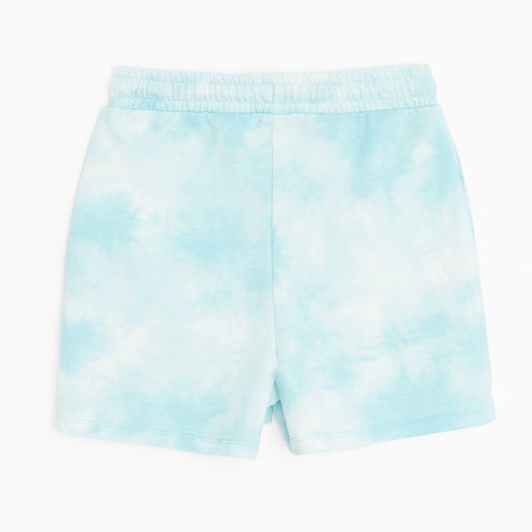 Cool Club, Set pentru fete, Tricou, crop top, Pantaloni scurti, albastru