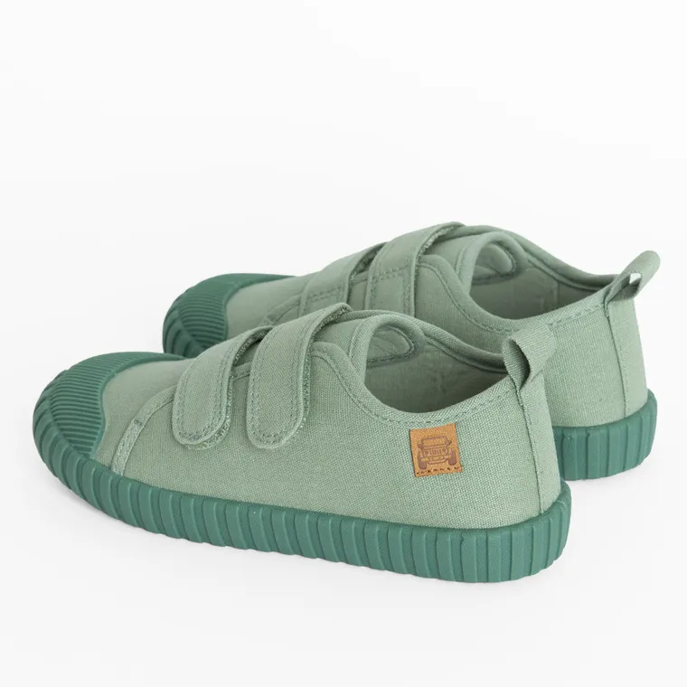 Cool Club, Tenisi pentru copii, verde, talpa Barefoot