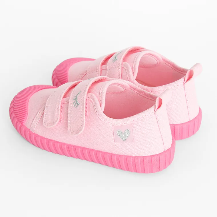 Cool Club, Tenisi pentru fete, roz, talpa Barefoot