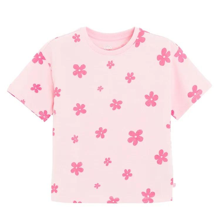 Cool Club, Tricou lejer pentru fete, mix, set, 5 buc.