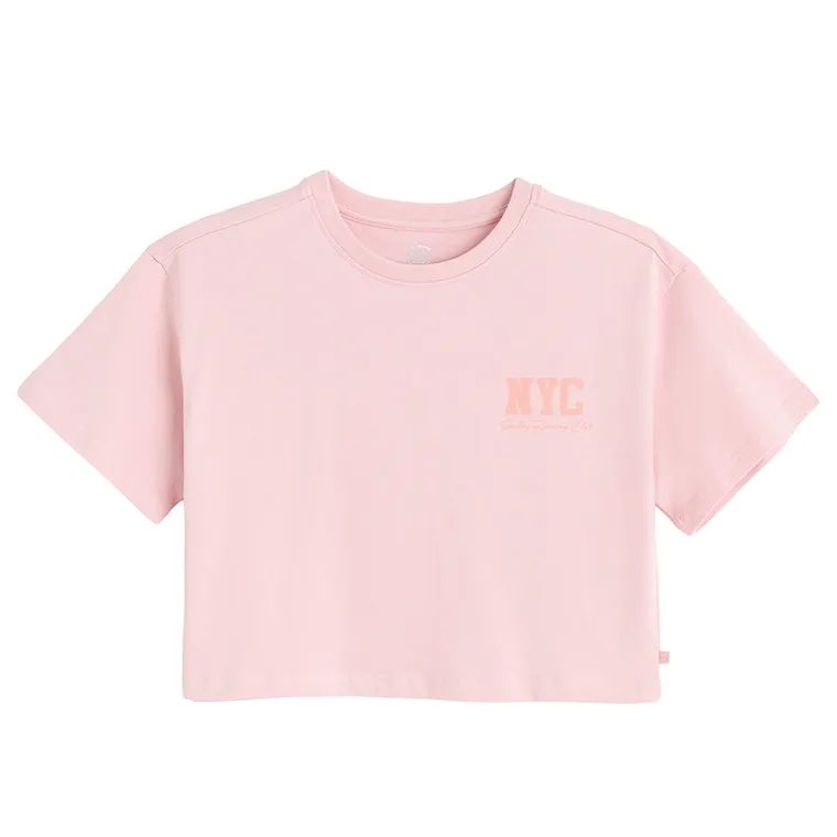 Cool Club, Tricou pentru fete, crop top, mix, set, 5 buc.