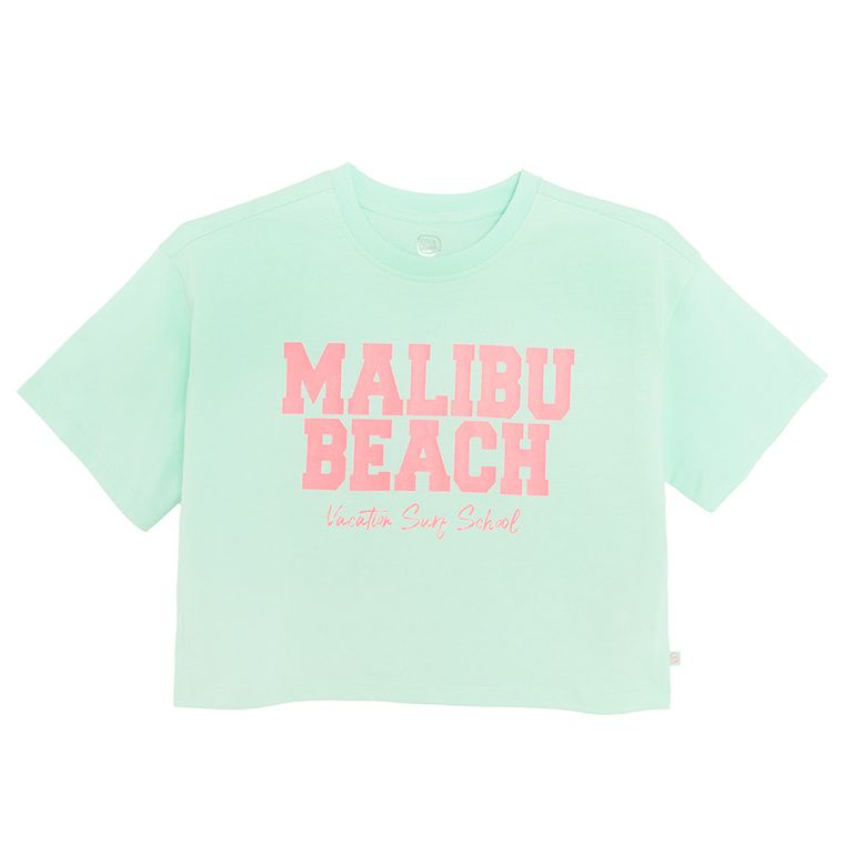 Cool Club, Tricou pentru fete, crop top, mix, set, 5 buc.