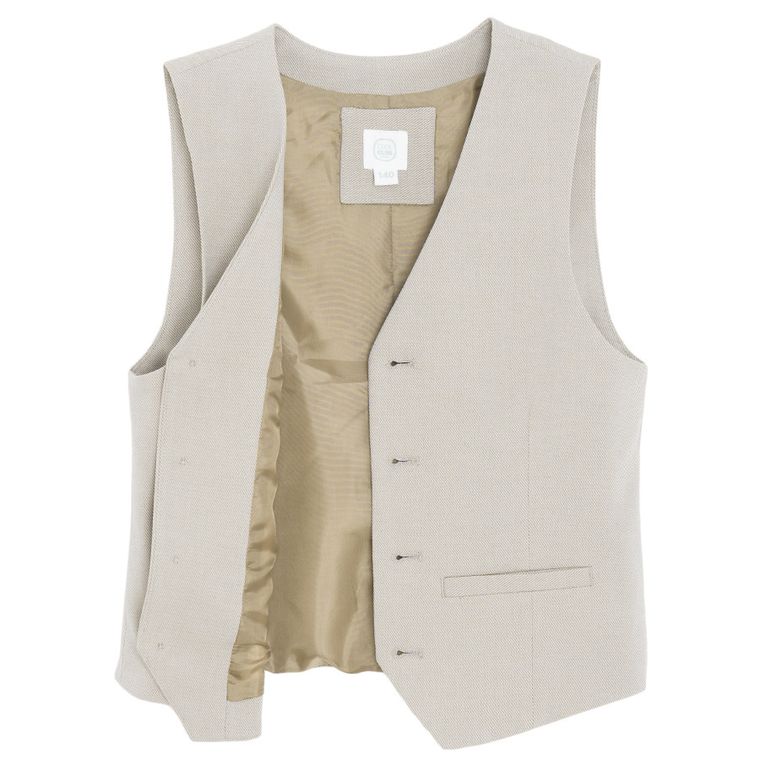 Cool Club, Vesta pentru baieti, bej