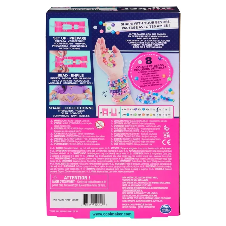 Cool Maker, BFF Beads, set creativ pentru confectionarea bijuteriilor