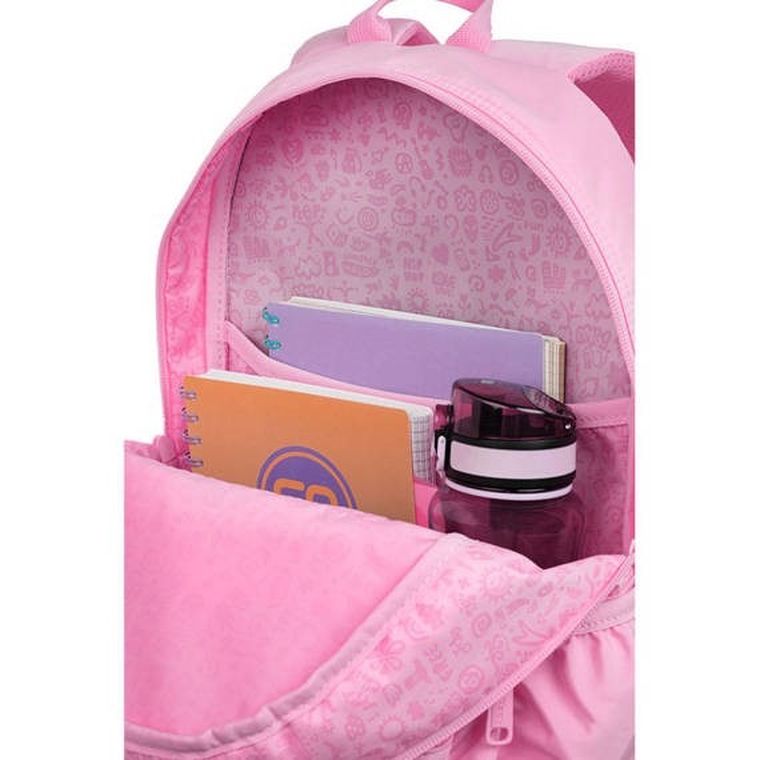 CoolPack, Rider, rucsac pentru scoala, cu 2 compartimente, Pastel Powder Pink