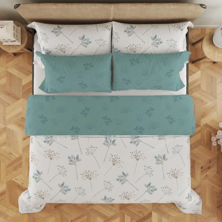 Cottage Home, Papadie, set lenjerie de pat single, bumbac, 140-200 cm