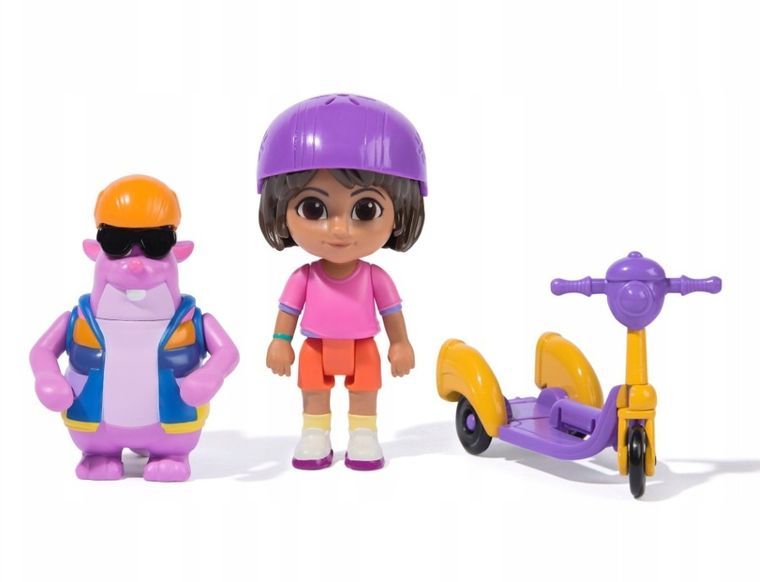 Dora, Zoom & Explore Adventure Pack, set de figurine