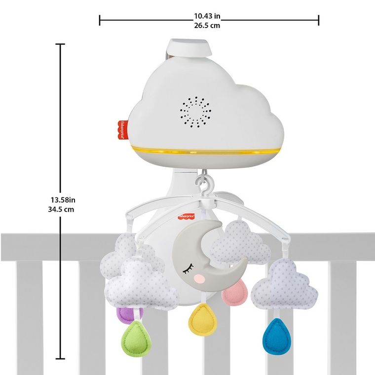 Fisher-Price, Calming Clouds, jucarie de linistire cu veioza si sunete