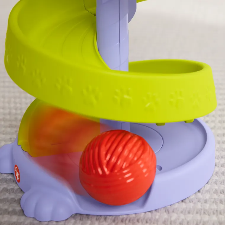 Fisher-Price, Pets, Purrr-fect Ball Tower, jucarie pentru bebelusi