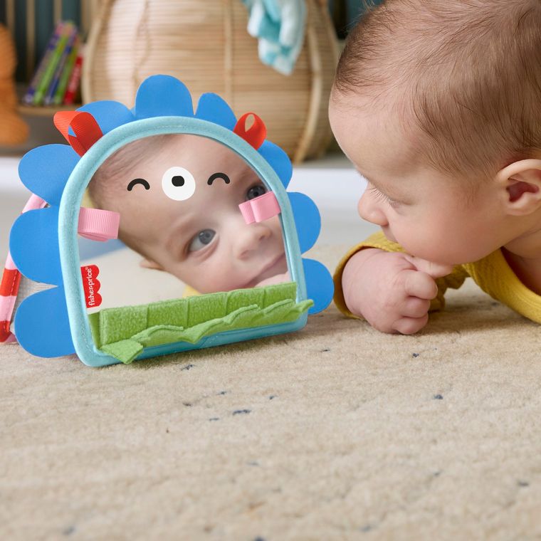 Fisher-price, Prop'N'Go Portable Mirror, pandantiv, jucarie pentru bebelusi