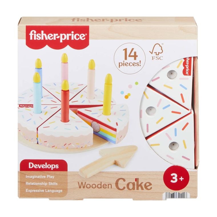 Fisher-Price, Tort, jucarie din lemn