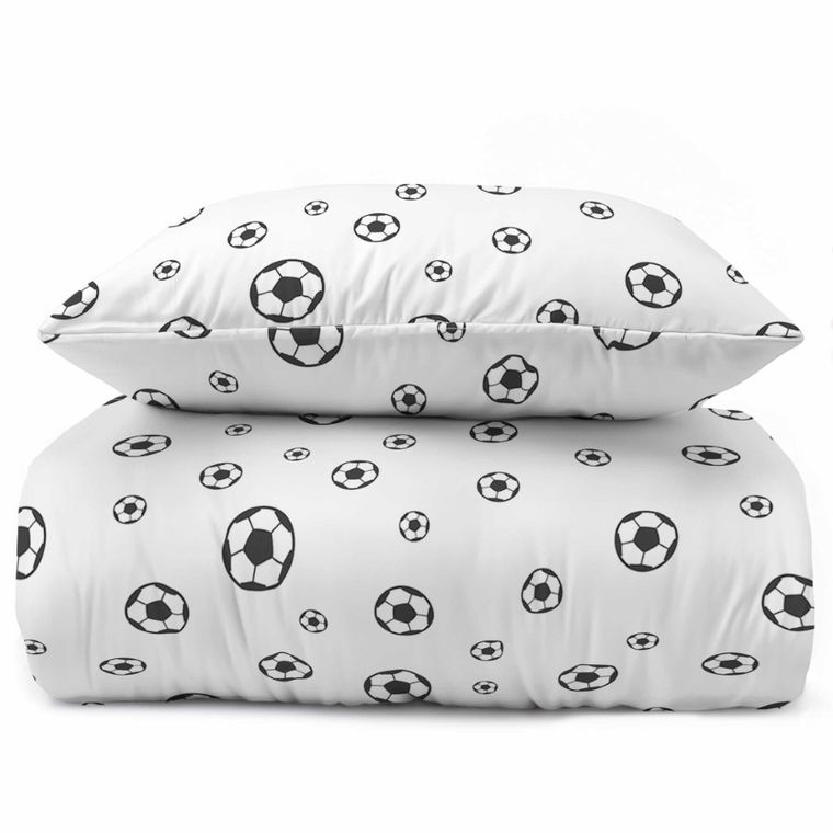 Football, set lenjerie de pat single, 160-200 cm