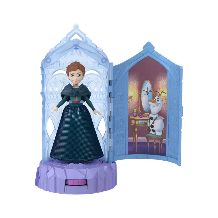 Frozen, Ice Castle Spin Surprise, papusa surpriza, 1 buc.