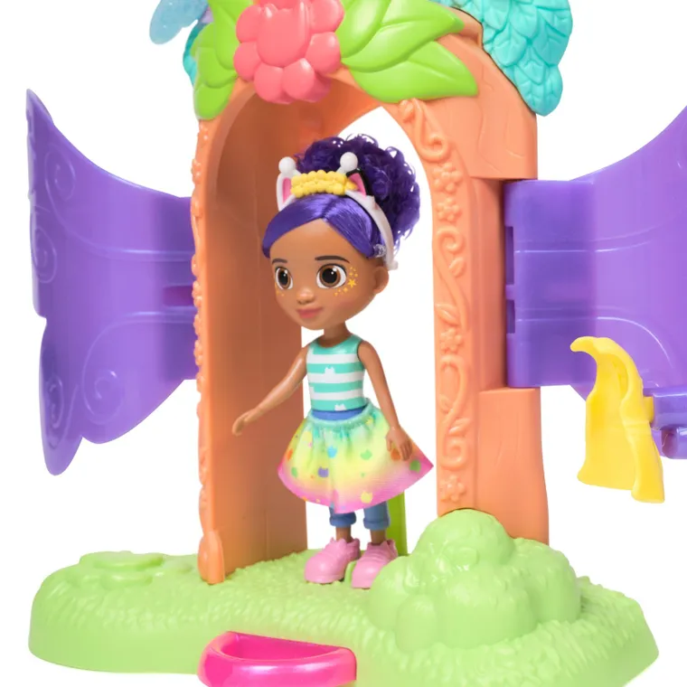 Gabby's Dollhouse, Fairy Magic Reveal Playset, set de papusa Gabby