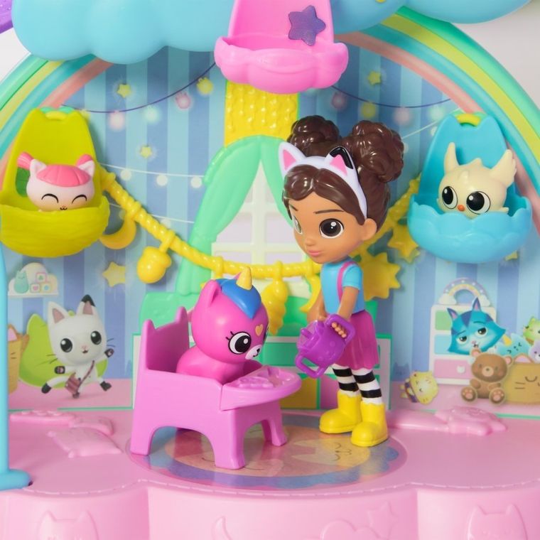 Gabby's Dollhouse, Kitty Care Ear Purrfect Playroom, set de figurine