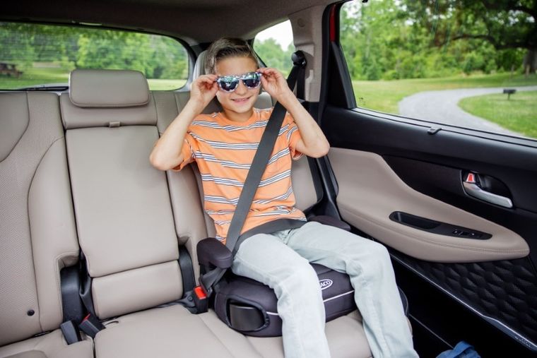 Graco, Booster Deluxe, I-size, scaun auto, 135-150 cm, Midnight