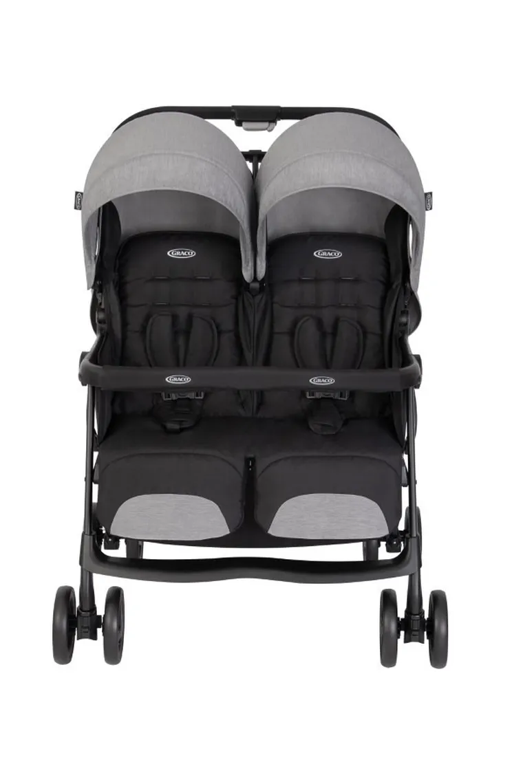 Graco, DuoRide, carucior sport dublu, Steeple Gray