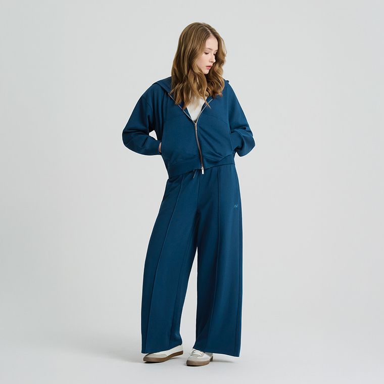 Hanorac cu fermoar si croiala crop NOWEAR
