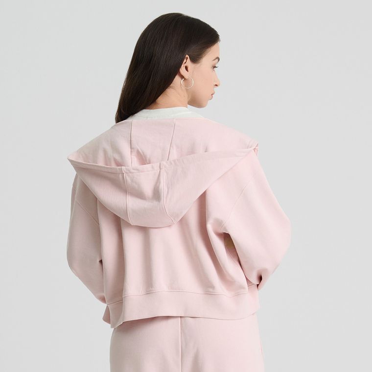 Hanorac oversize cu croiala scurta NOWEAR