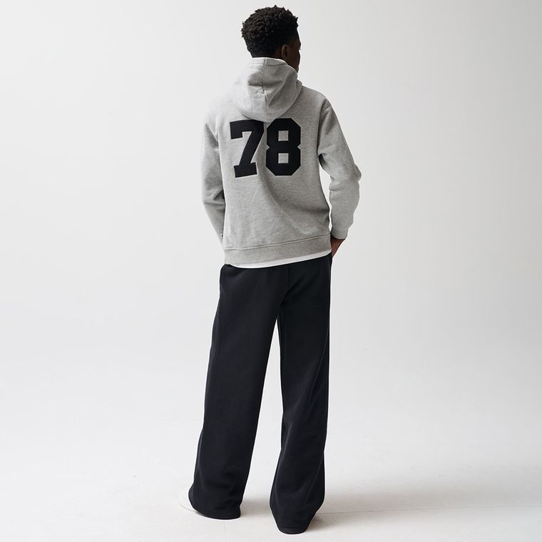 Hanorac oversize gri unisex NOWEAR