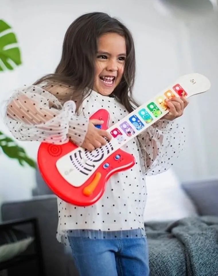 Hape, Baby Einstein, Chitara Magic Touch, jucarie muzicala