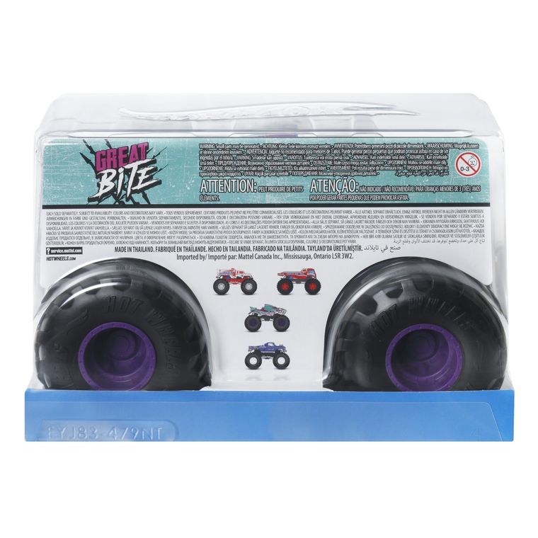 Hot Wheels, Monster Trucks, Great Bite, masina, scara 1:24