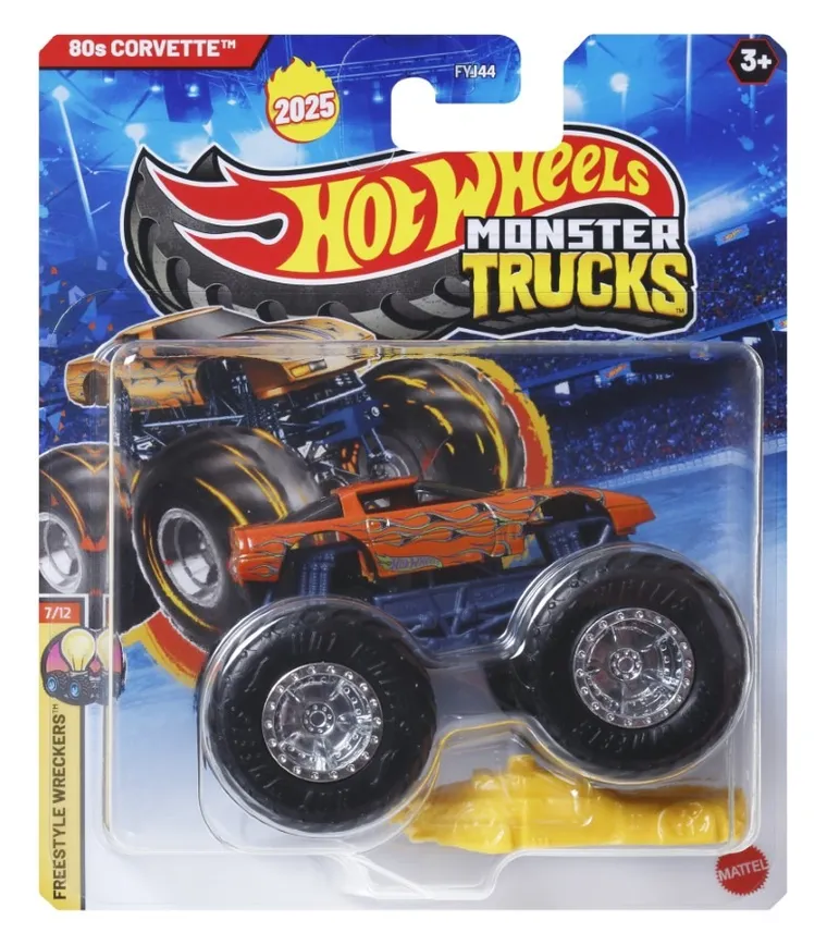 Hot Wheels, Monster Trucks, masinuta, scara 1:64