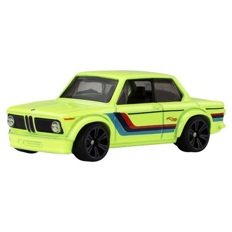 Hot Wheels, Neon Speeders, BMW 2002, masina, scara 1:64, JCB07