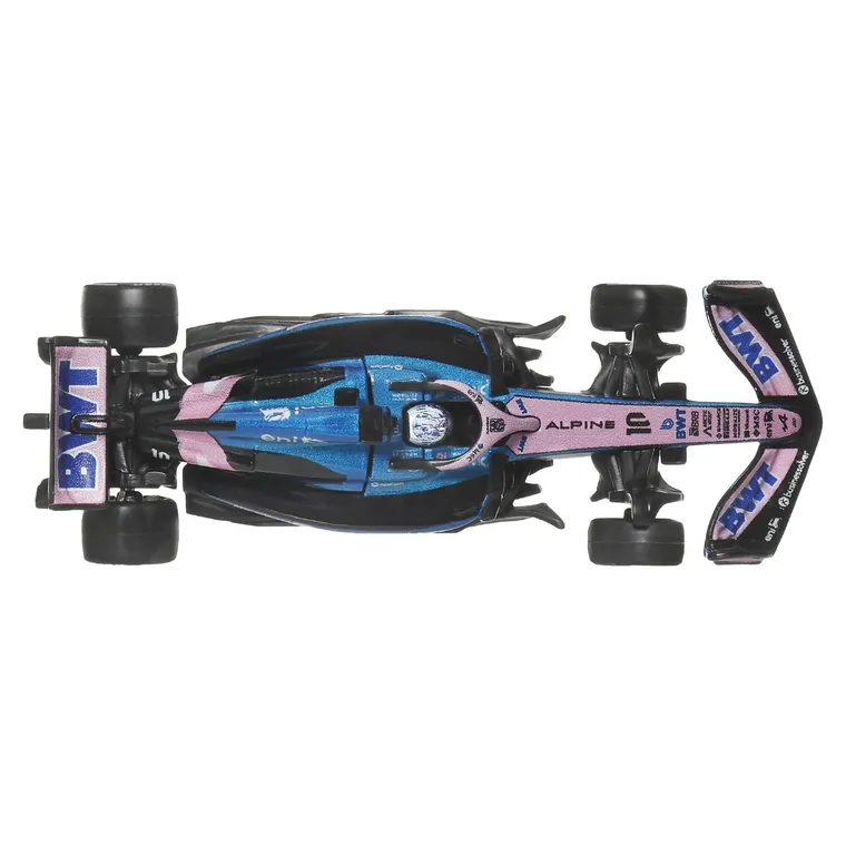 Hot Wheels, Premium, Formula 1, BWT Alpine Formula One Team (#10), masina, scara 1:64, JKD82