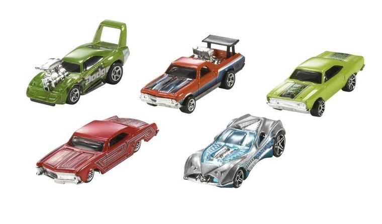 Hot Wheels, set cu 10 masinute