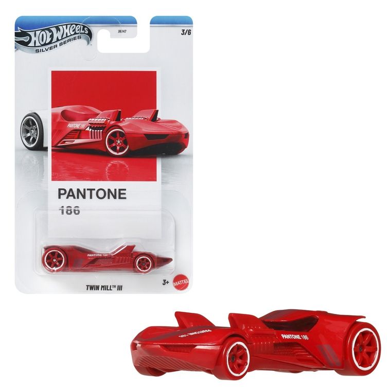 Hot Wheels, Silver Series Pantone, Twin Mill III, masina, scara 1:64, JKY51