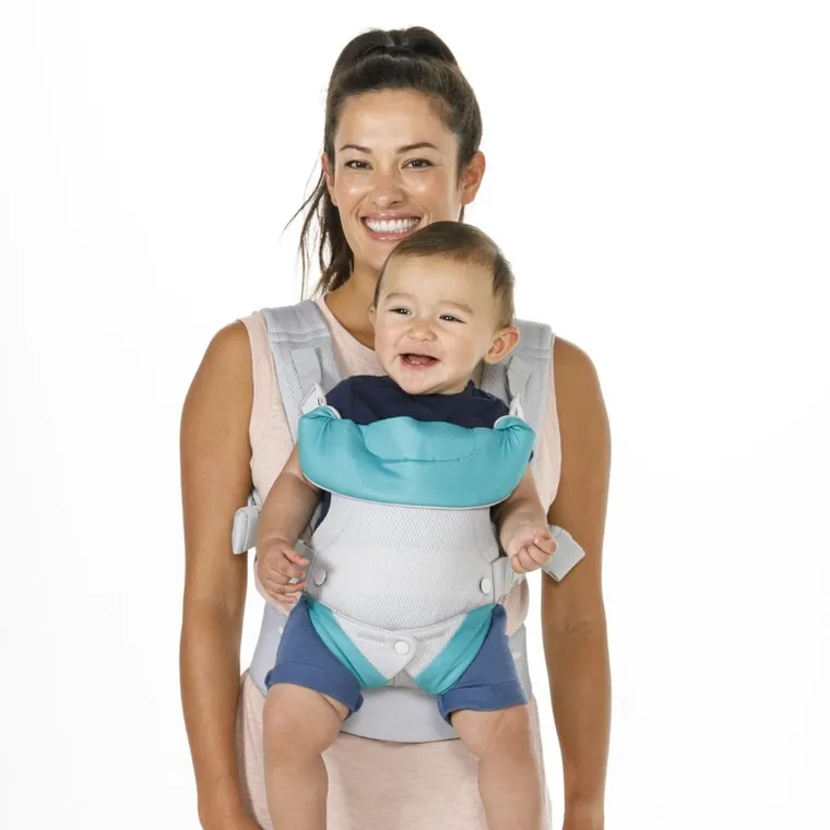 Infantino, marsupiu port-bebe 4in1 respirabil, gri