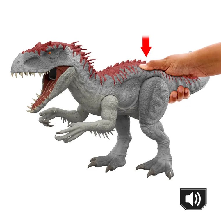 Jurassic World, Indominus Rex, dinozaur premium, figurina, 53 cm