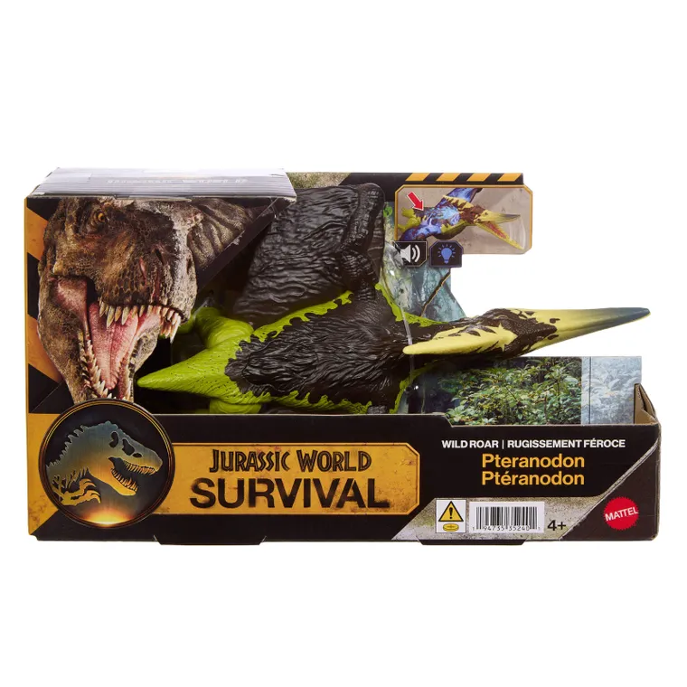 Jurassic World, Pteranodon, dinozaur care rage, figurina