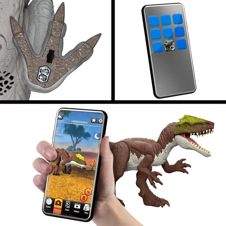 Jurassic World, Rebirth, Distortus Rex Asalt amenintator, figurina 50 cm