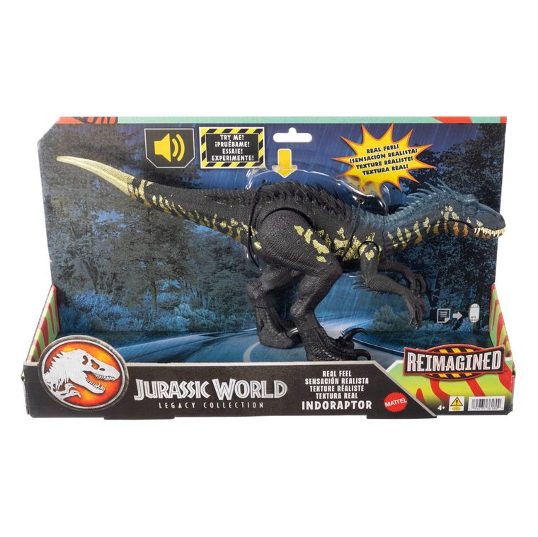Jurassic World, Reimagined Real Feel, Indoraptor, figurina dinozaur