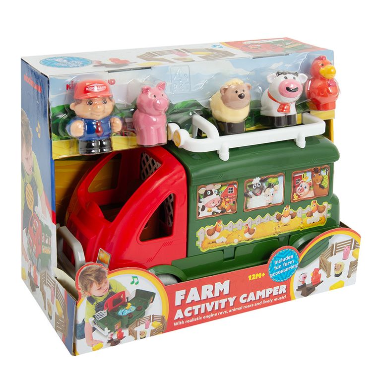 Kiddieland, Rulota ferma, vehicul cu figurine, lumini si sunete