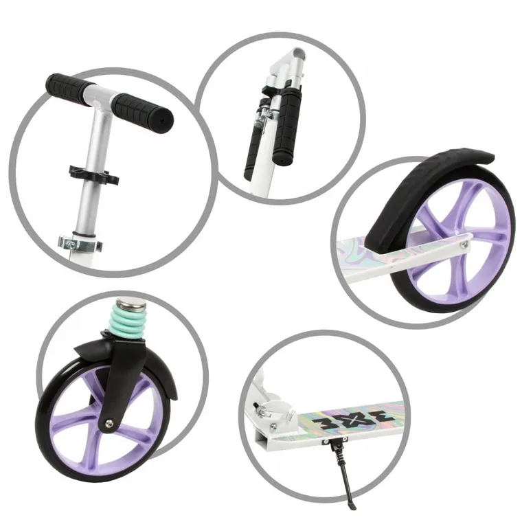 Kidwell, Drift, trotineta de oras, Fluid, 200 mm